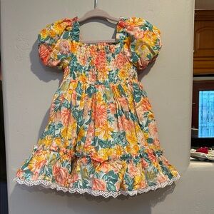 Joie Multicolor Smocked Dress